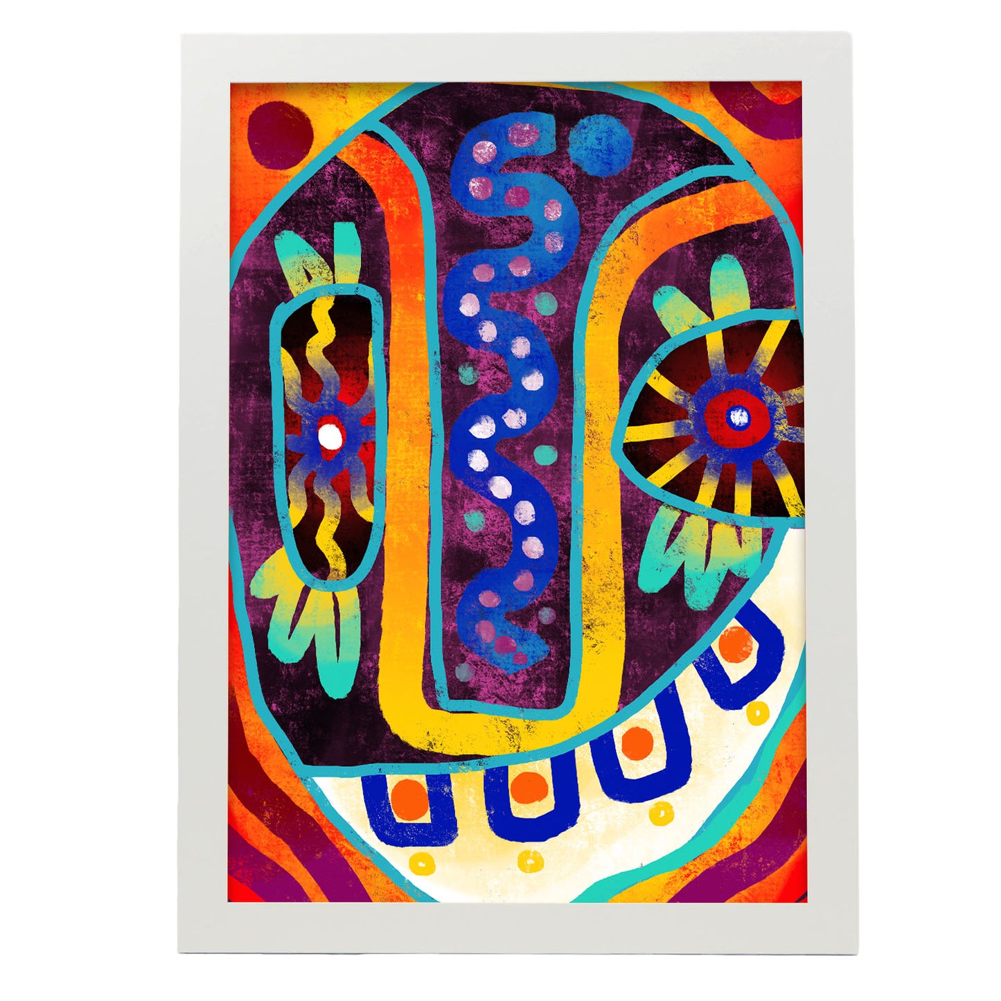Lamina Abstracta Tribal Nacnic