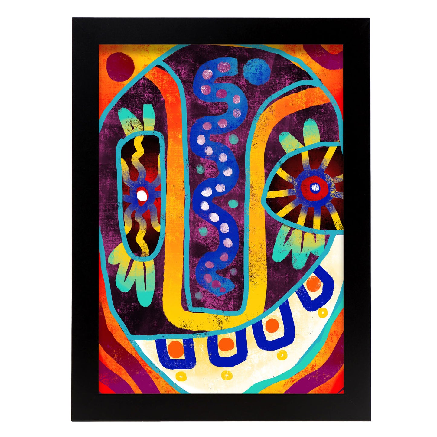 Lamina Abstracta Tribal Nacnic
