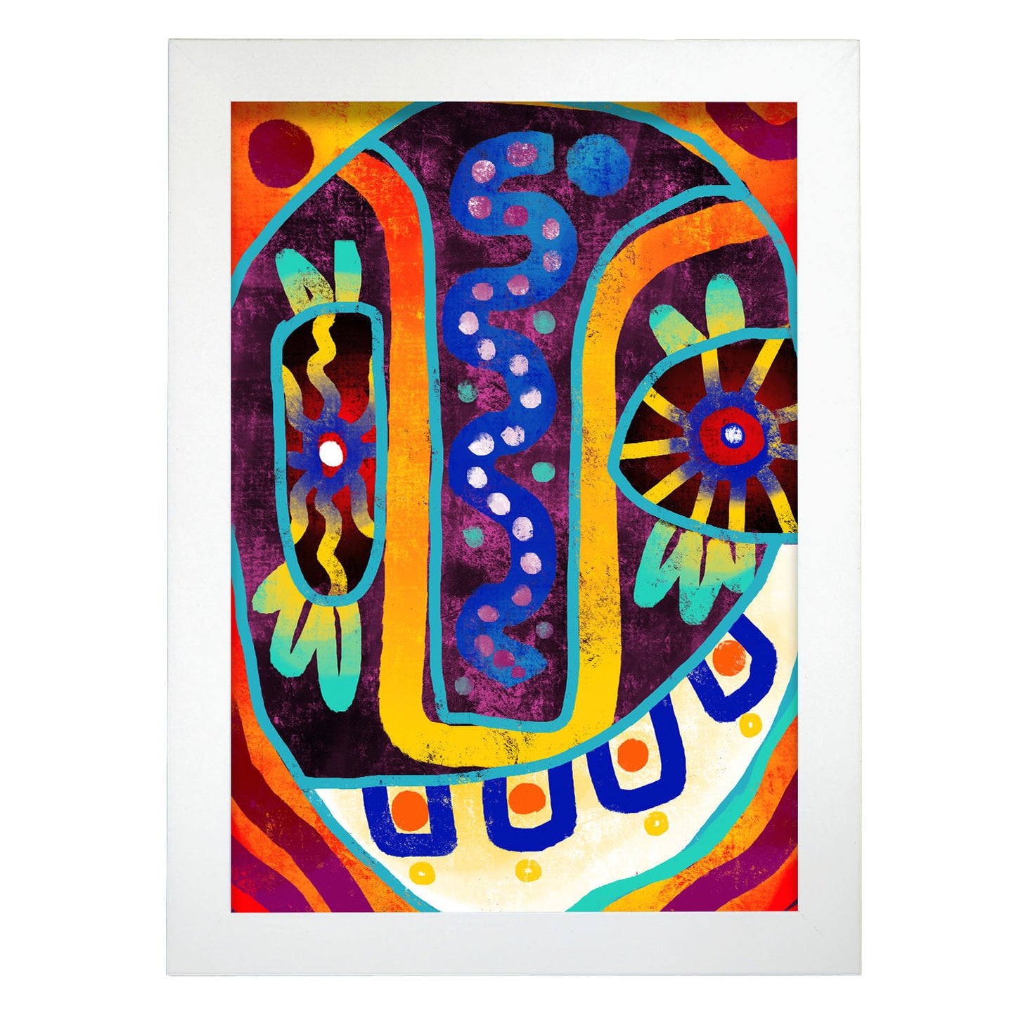 Lamina Abstracta Tribal Nacnic