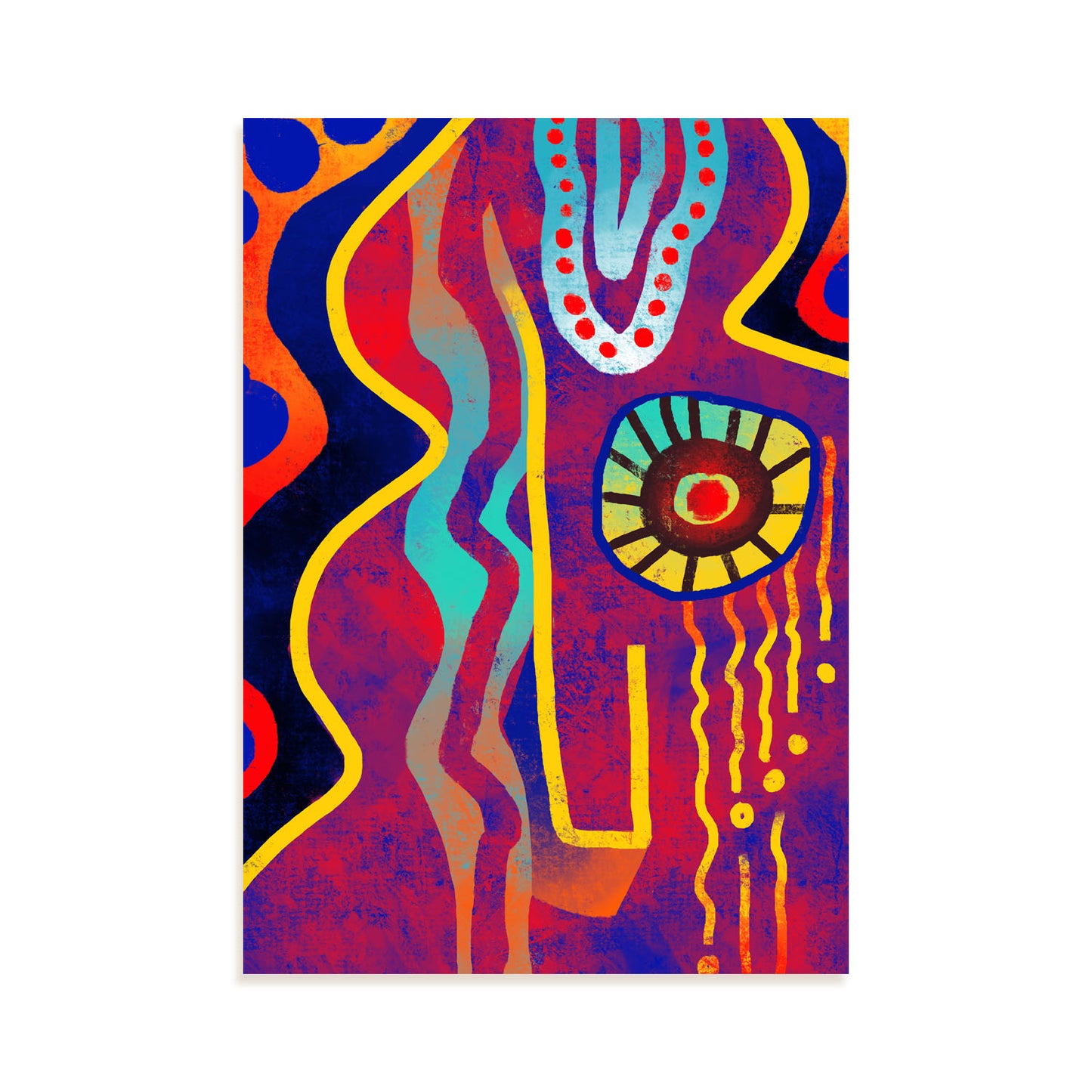 Lamina Étnica Abstracta Nacnic