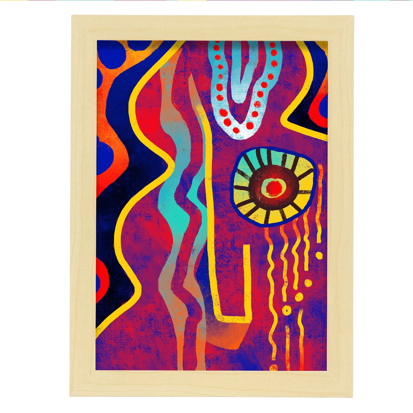 Lamina Étnica Abstracta Nacnic