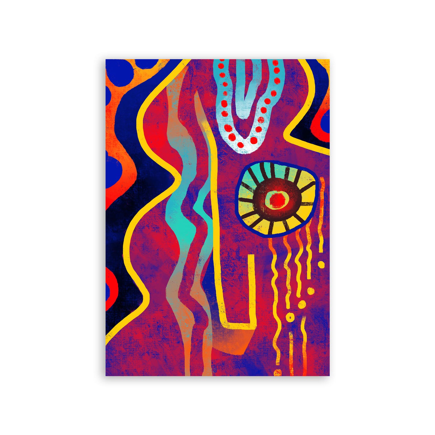 Lamina Étnica Abstracta Nacnic