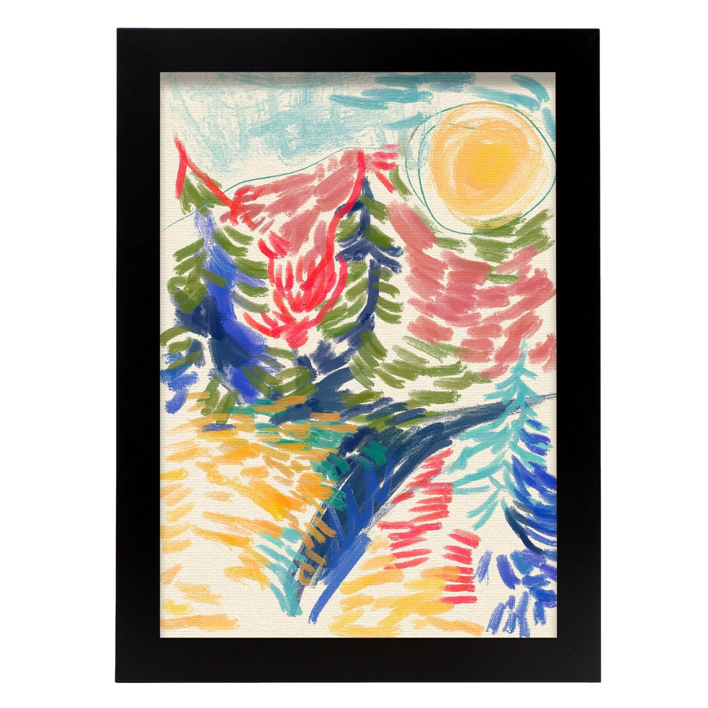 Lamina Nacnic Colores Desnudos en Paisaje Surtido