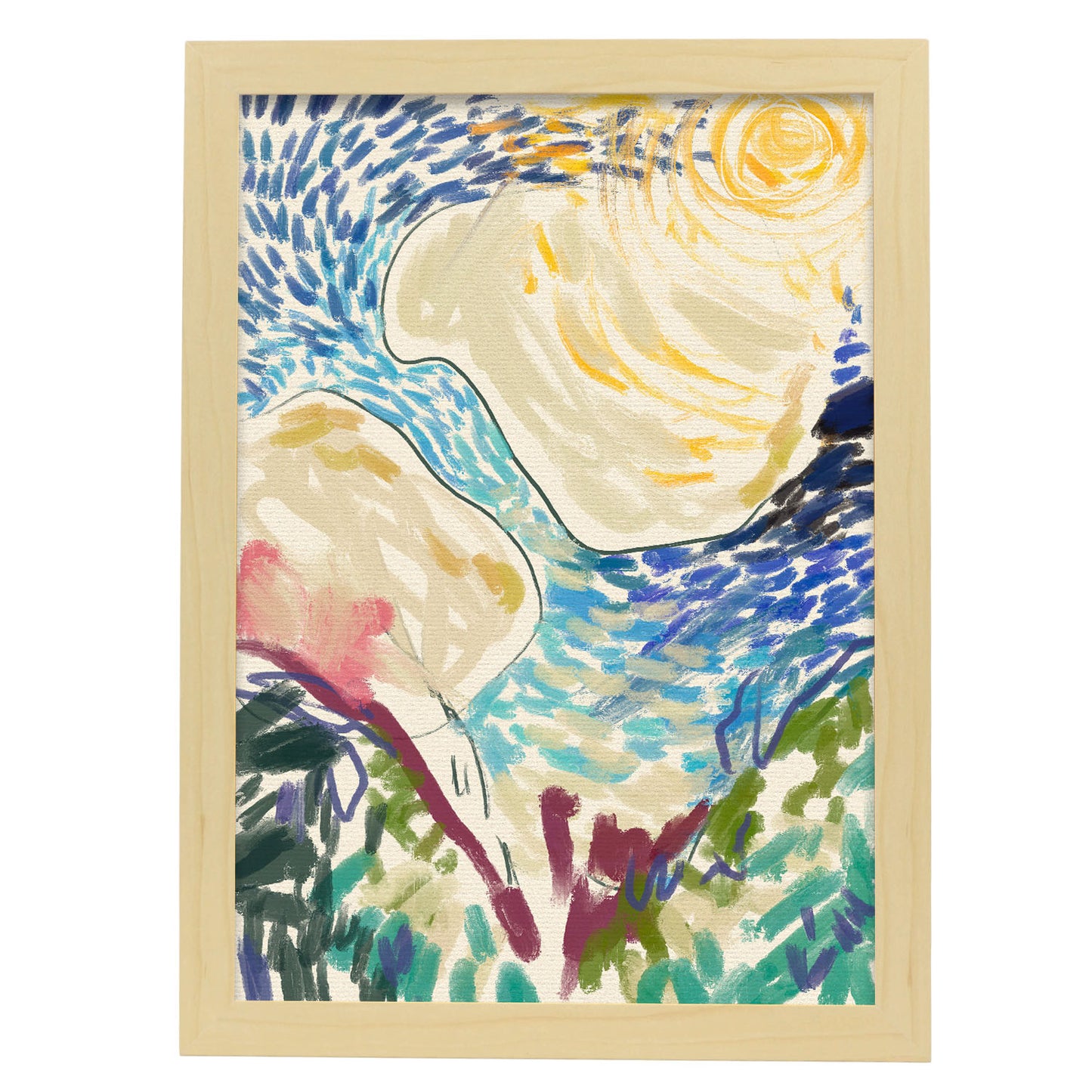 Lámina Nacnic Colores Calvos en Paisaje Surtido