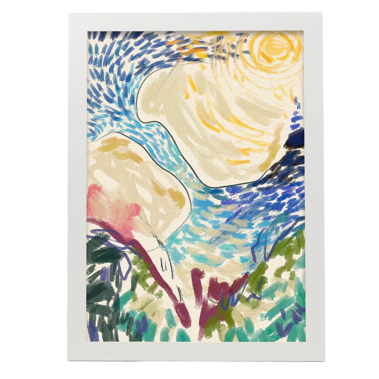 Lámina Nacnic Colores Calvos en Paisaje Surtido