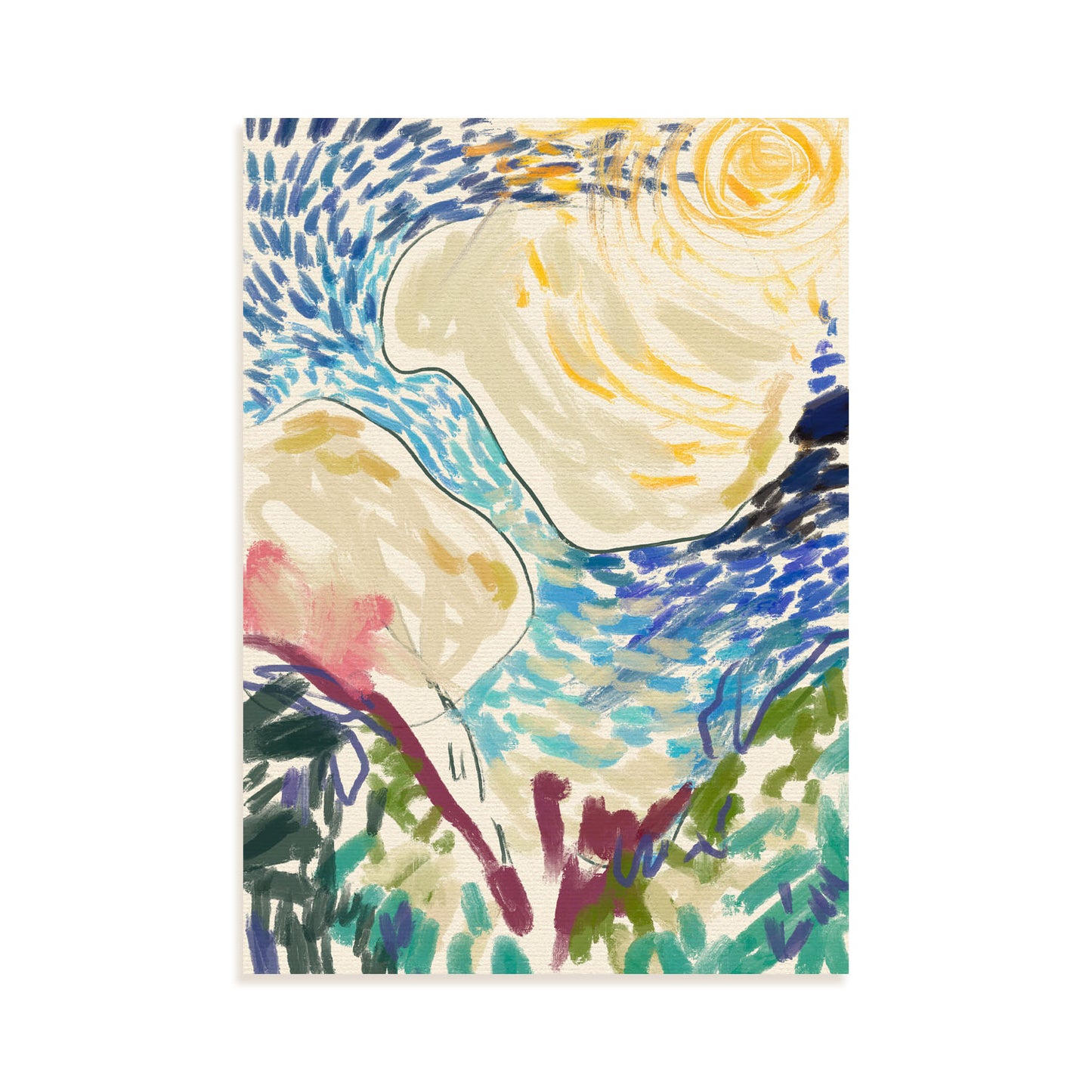 Lámina Nacnic Colores Calvos en Paisaje Surtido