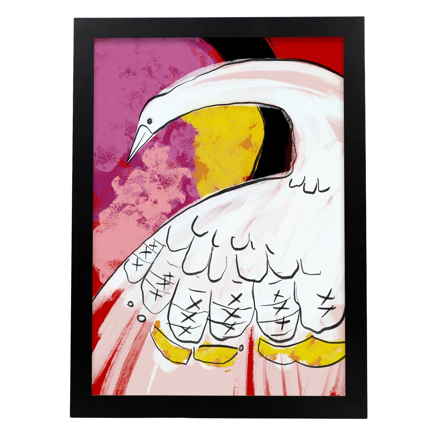 Lámina Nacnic de Arte de Cisne