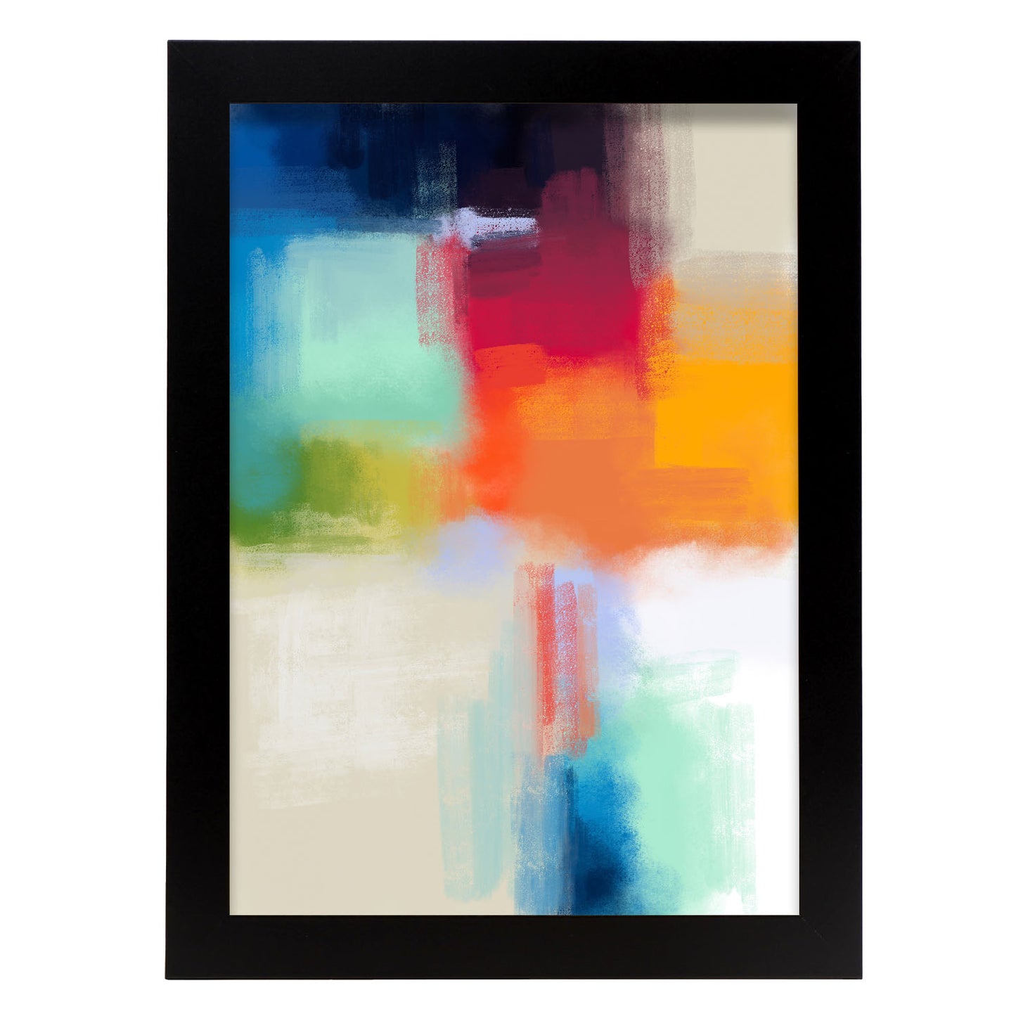 Nacnic Lámina Abstracta Tonos Glamorosos