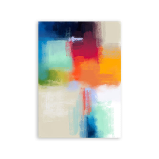 Nacnic Lámina Abstracta Tonos Glamorosos