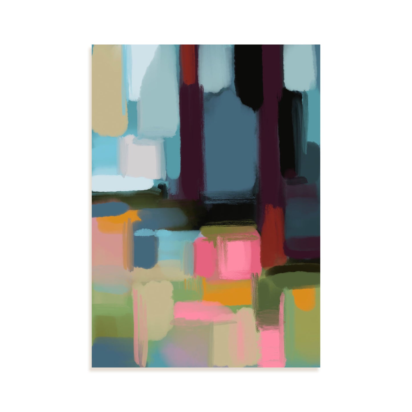Lamina Nacnic Arte Abstracto Majestuoso