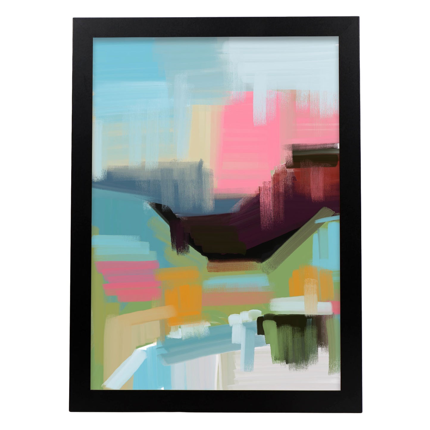 Nacnic Lámina Abstracta de Arte de la Ciudad