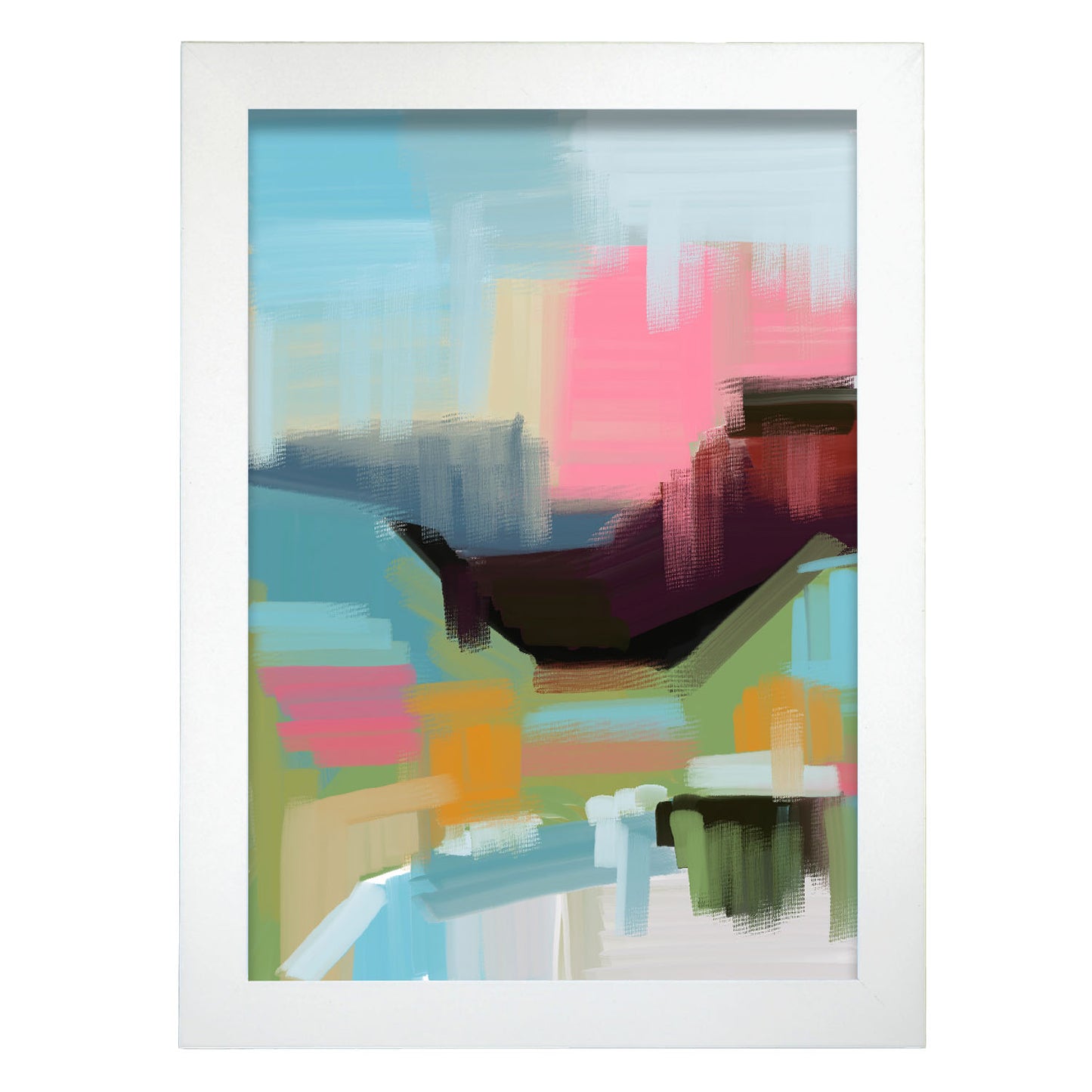 Nacnic Lámina Abstracta de Arte de la Ciudad