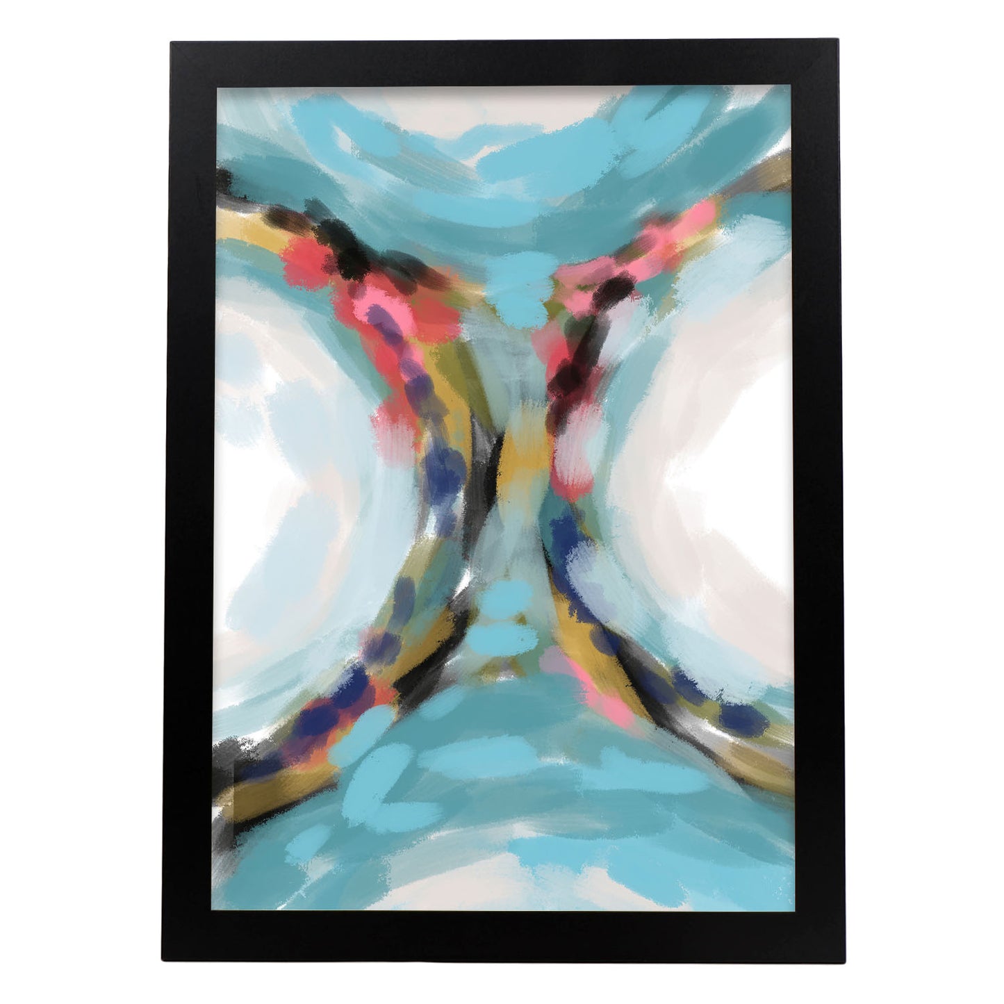Nacnic Lámina Abstracta de Doble Anillo Colores