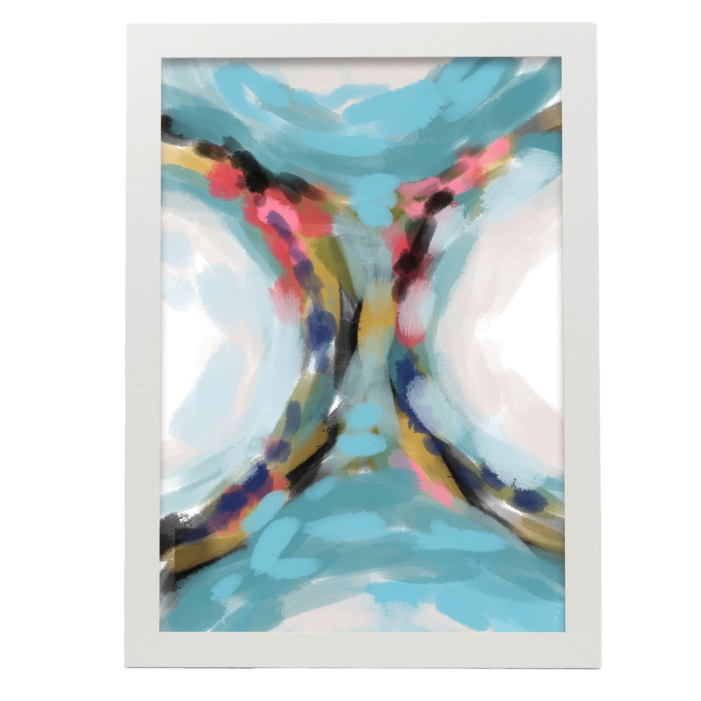 Nacnic Lámina Abstracta de Doble Anillo Colores