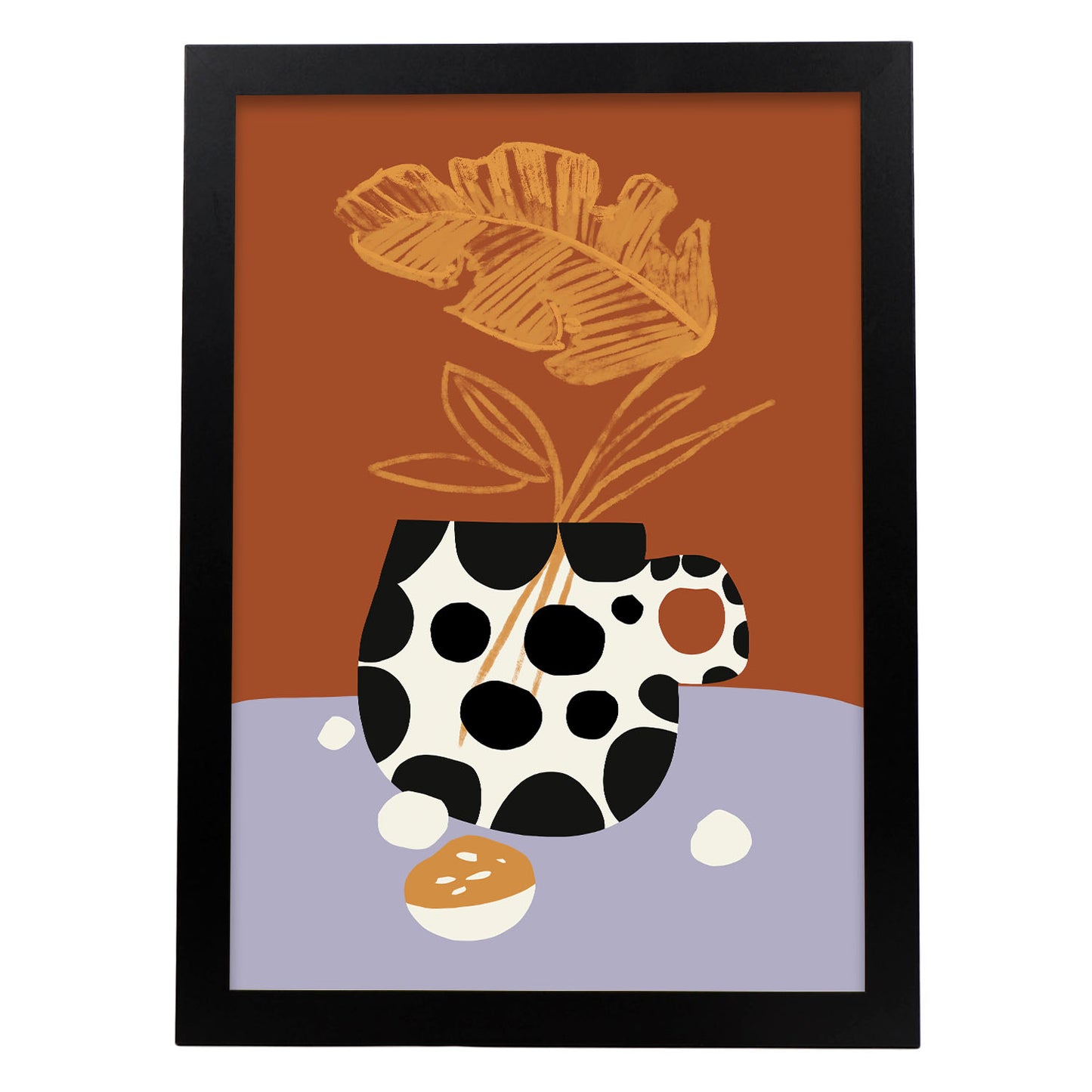 Lamina Nacnic Diseño de Copa Elegante con Flores Surtidas