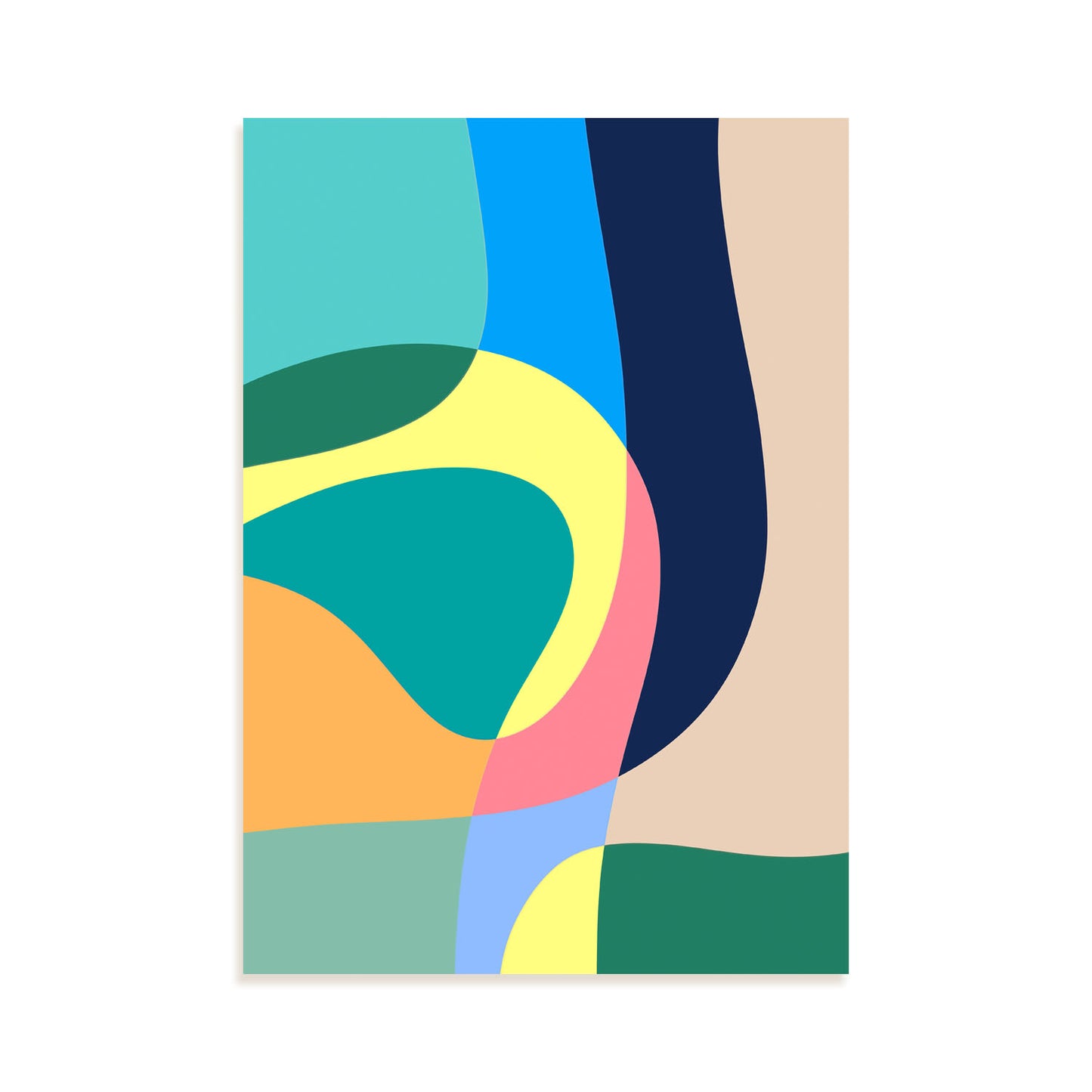 Lamina Nacnic Colores Inspiradores en Abstracto