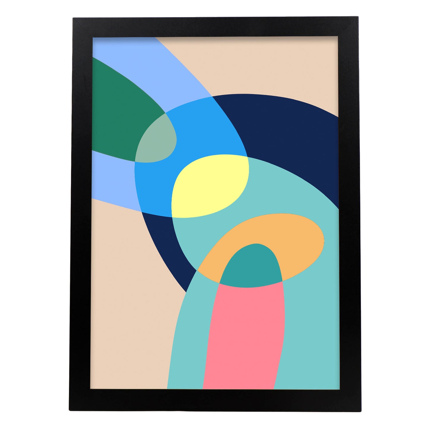 Lamina Abstracta Surtida Nacnic Colores Deleitantes