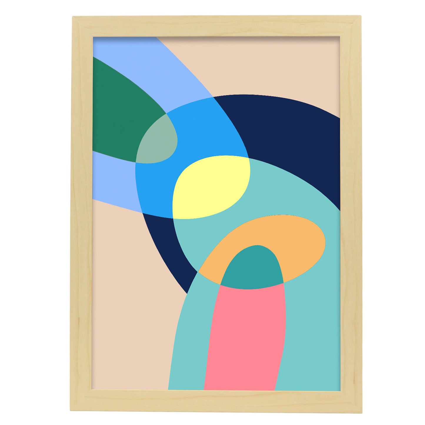 Lamina Abstracta Surtida Nacnic Colores Deleitantes