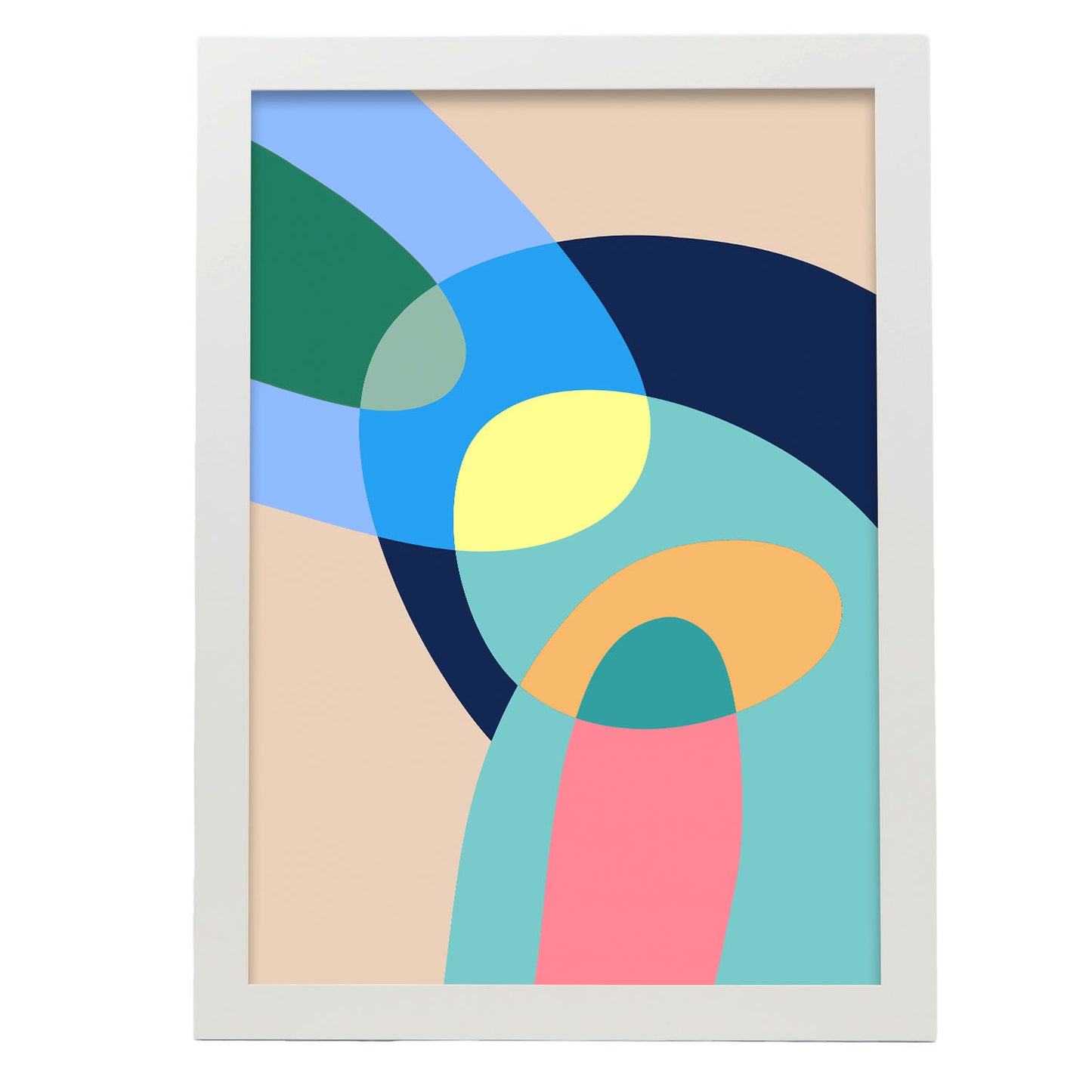 Lamina Abstracta Surtida Nacnic Colores Deleitantes