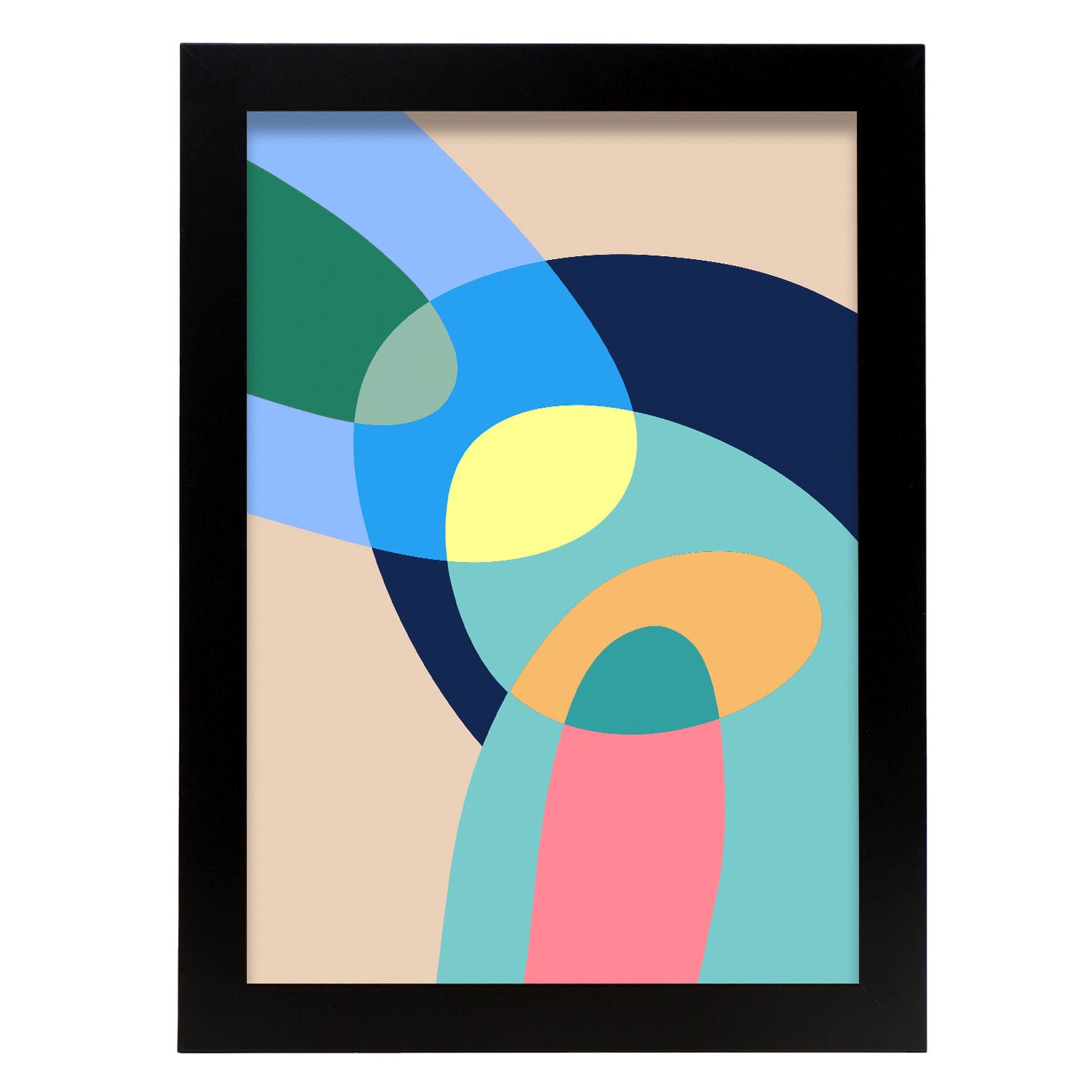 Lamina Abstracta Surtida Nacnic Colores Deleitantes