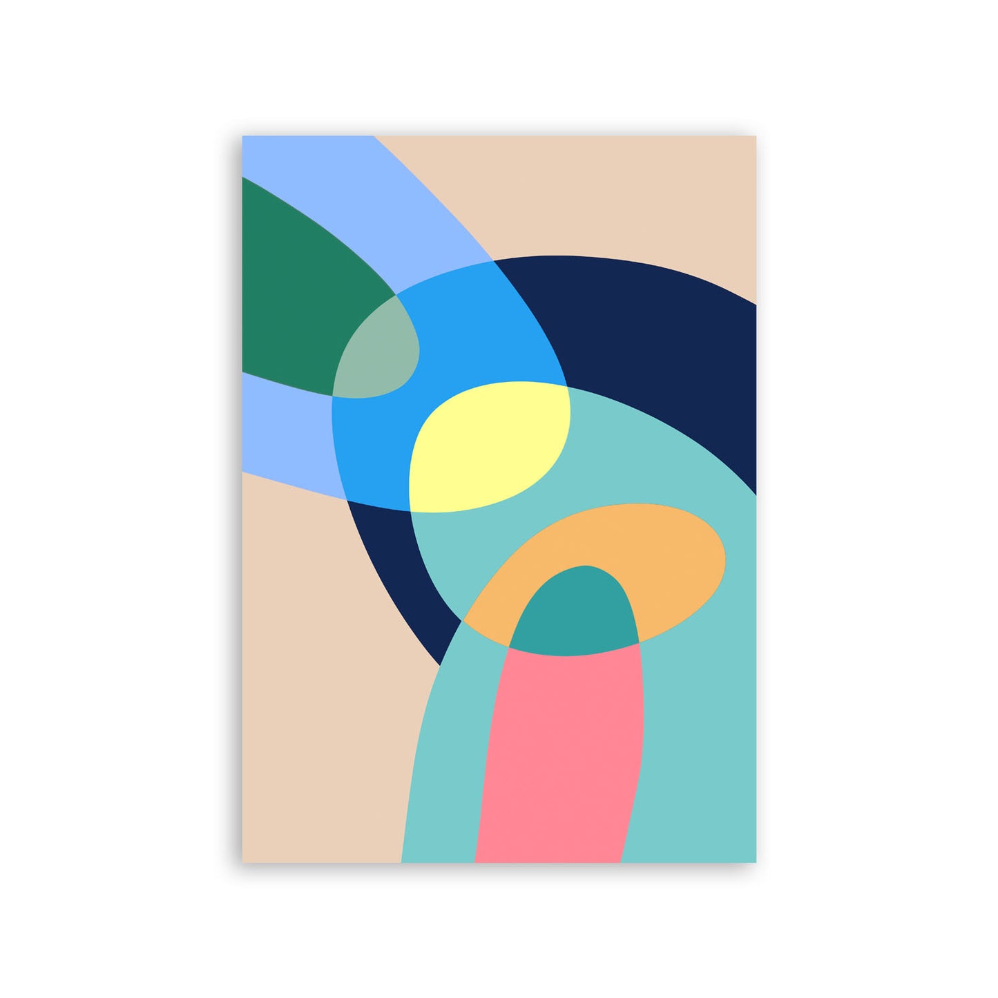 Lamina Abstracta Surtida Nacnic Colores Deleitantes