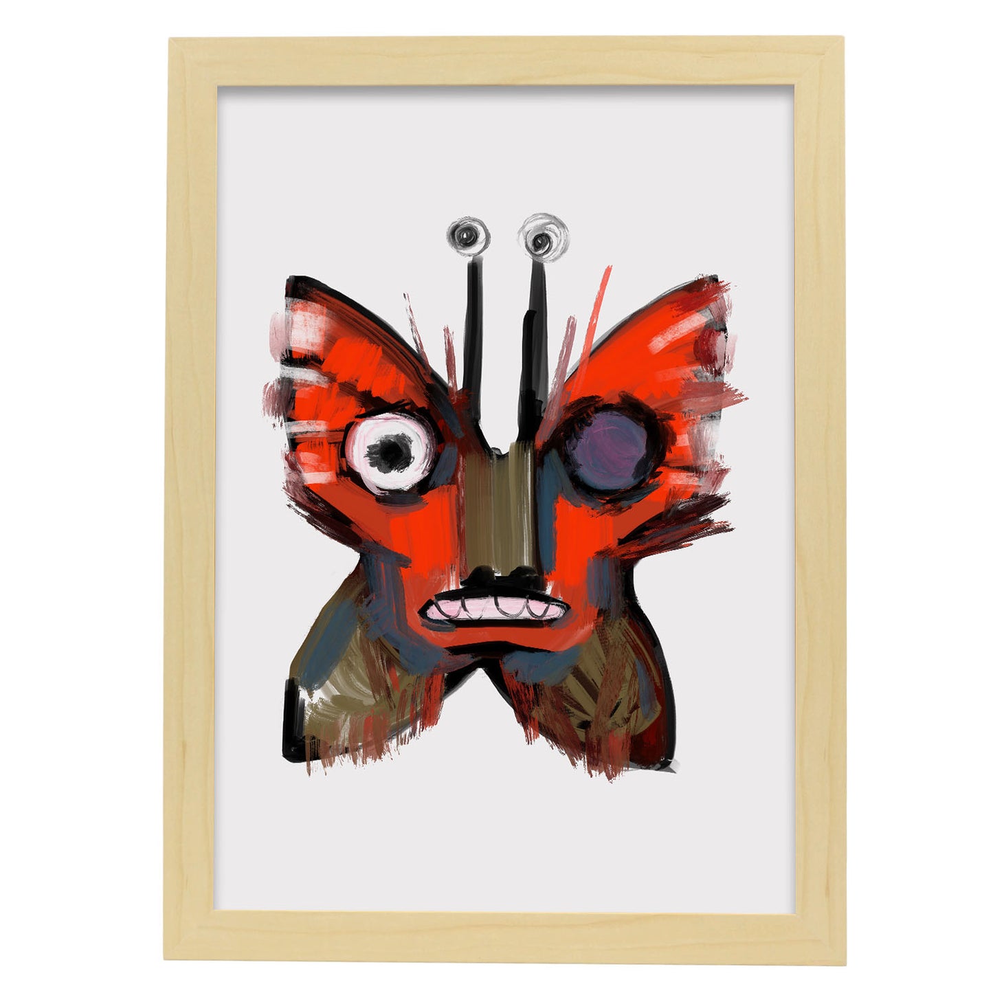 Lamina Nacnic Mariposa con Animales Surtidos