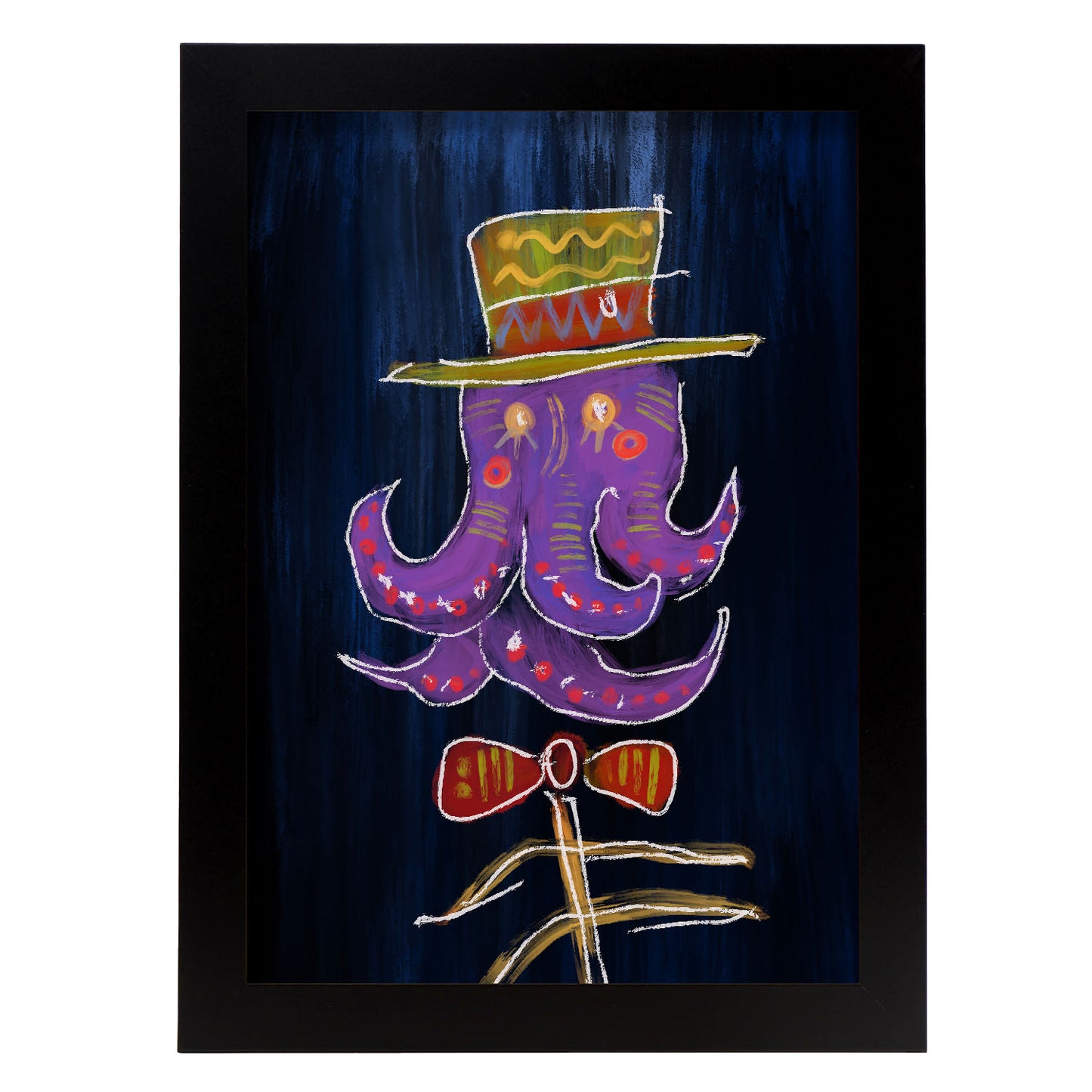 Lámina Decorativa Nacnic Pulpo y Libélula