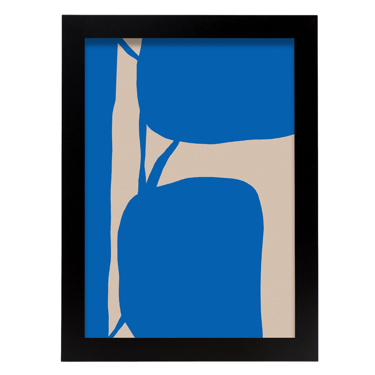 Lámina Abstracta de Diseño Azul Nacnic
