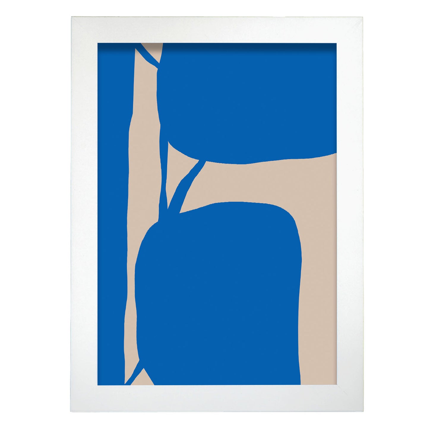 Lámina Abstracta de Diseño Azul Nacnic