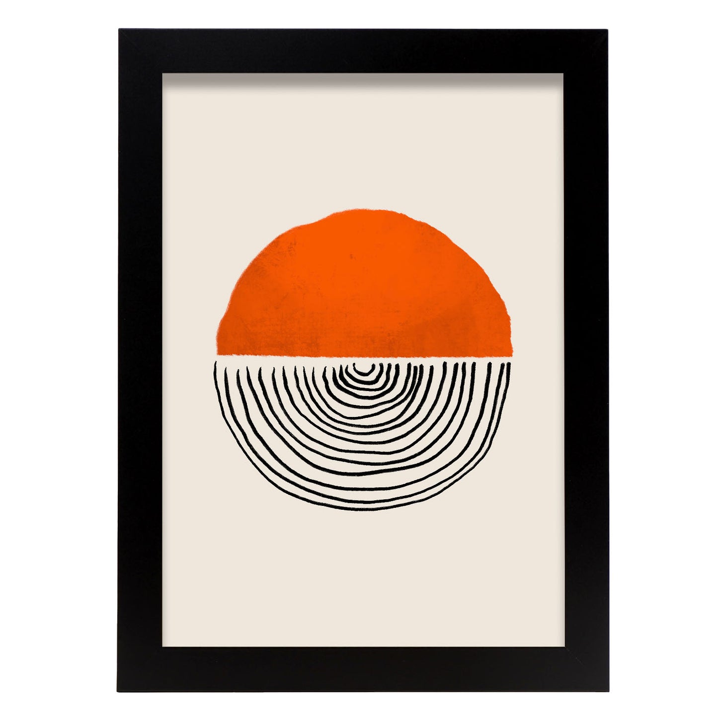 Lamina Nacnic Diseño de Esfera Naranja
