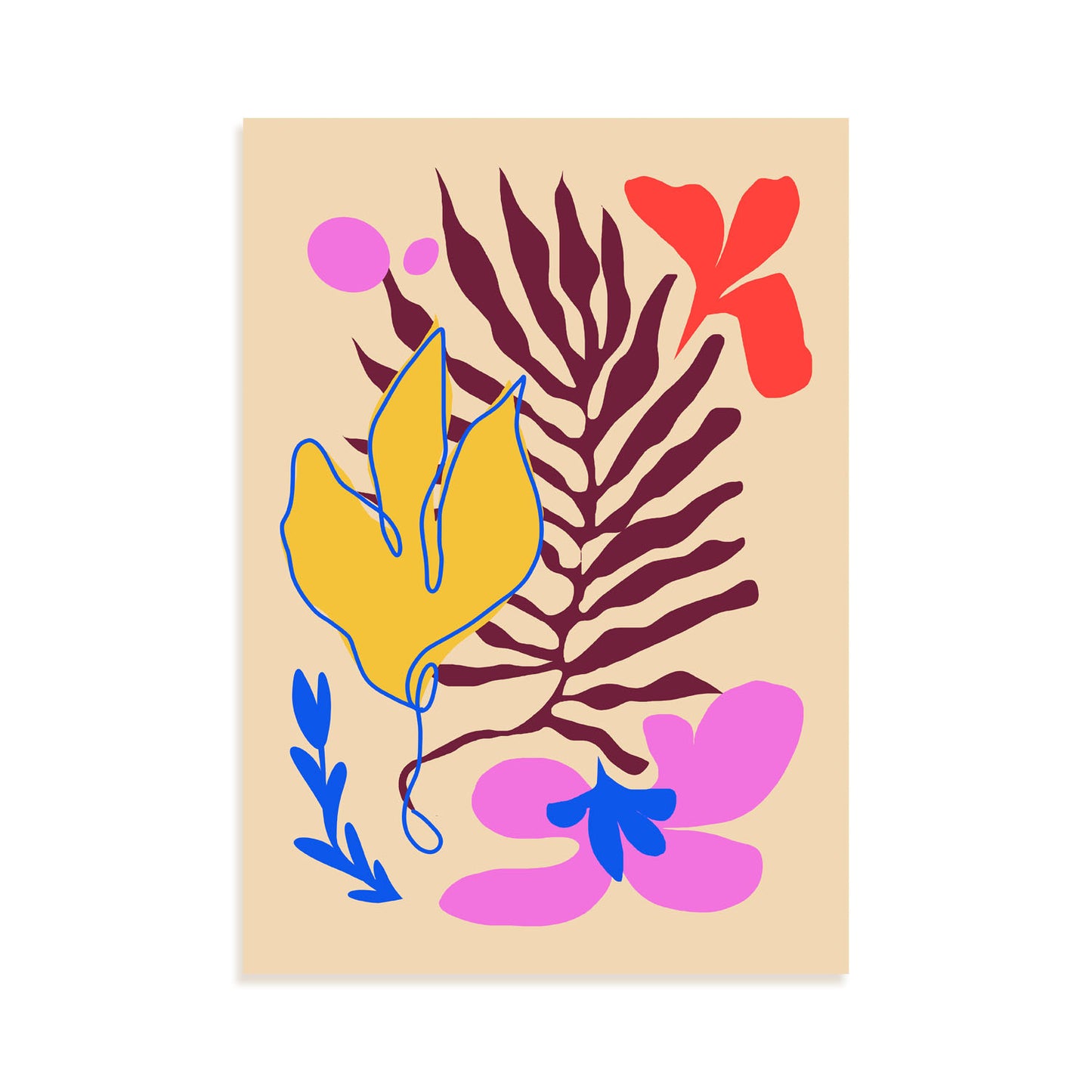Lamina Nacnic de Flores Surtidas