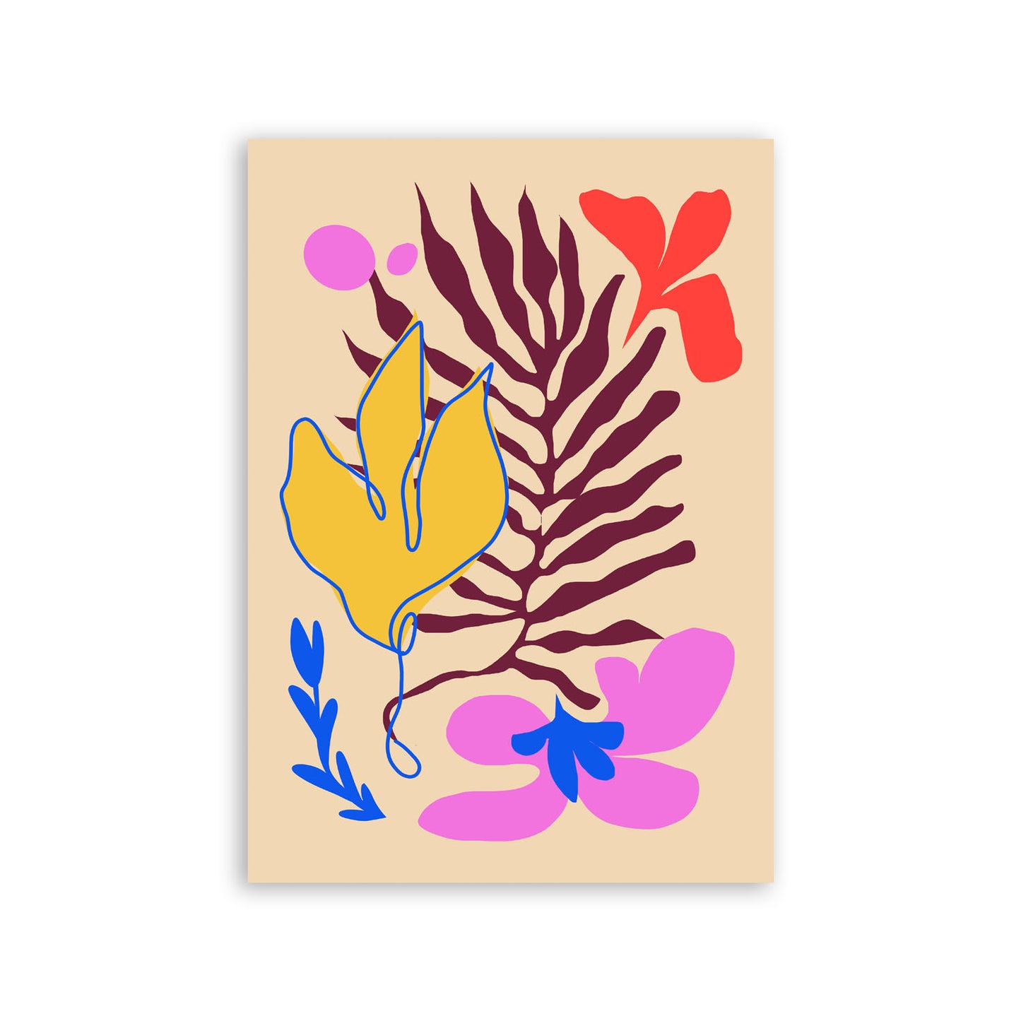 Lamina Nacnic de Flores Surtidas