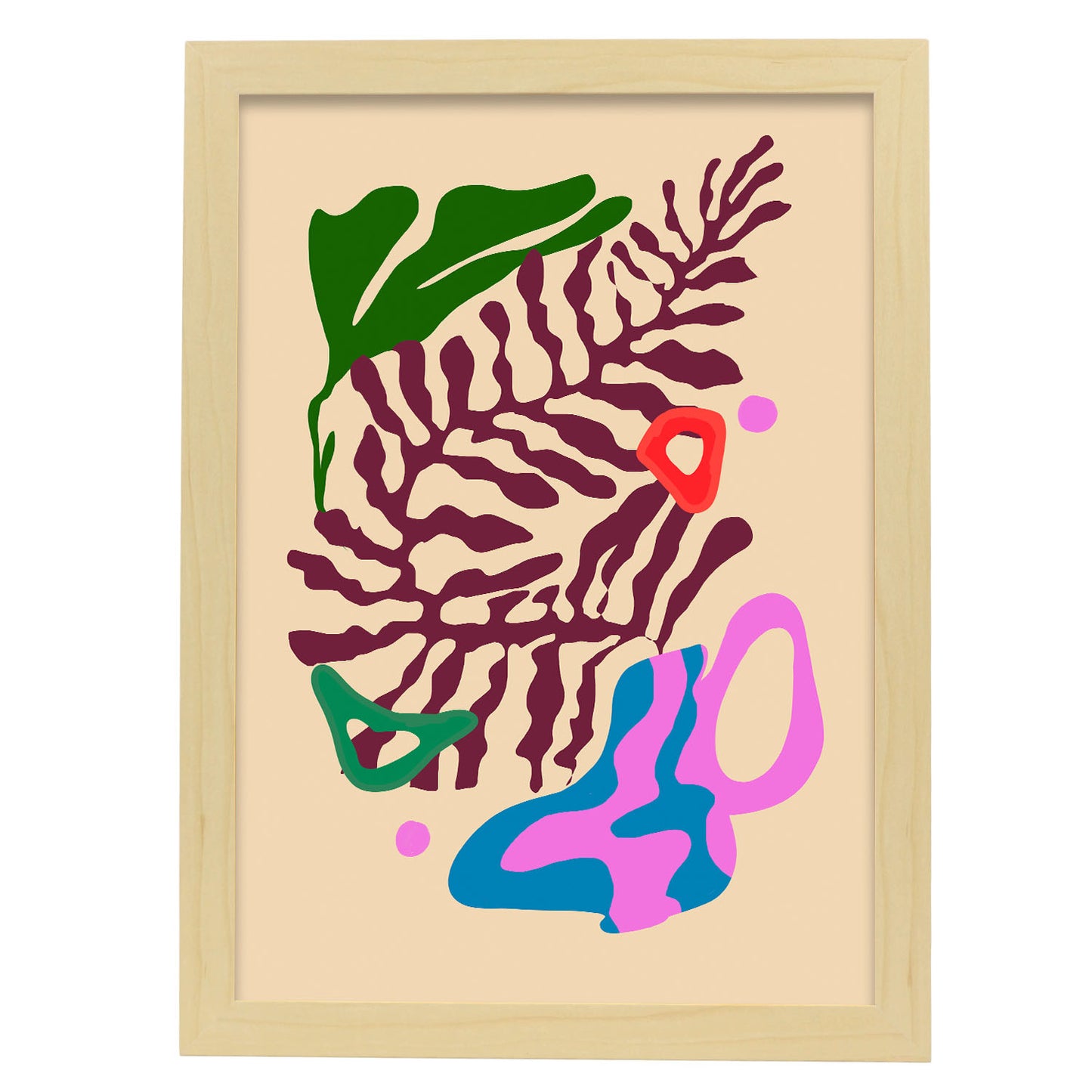 Nacnic Lámina de Diseño de Flores Surtidas