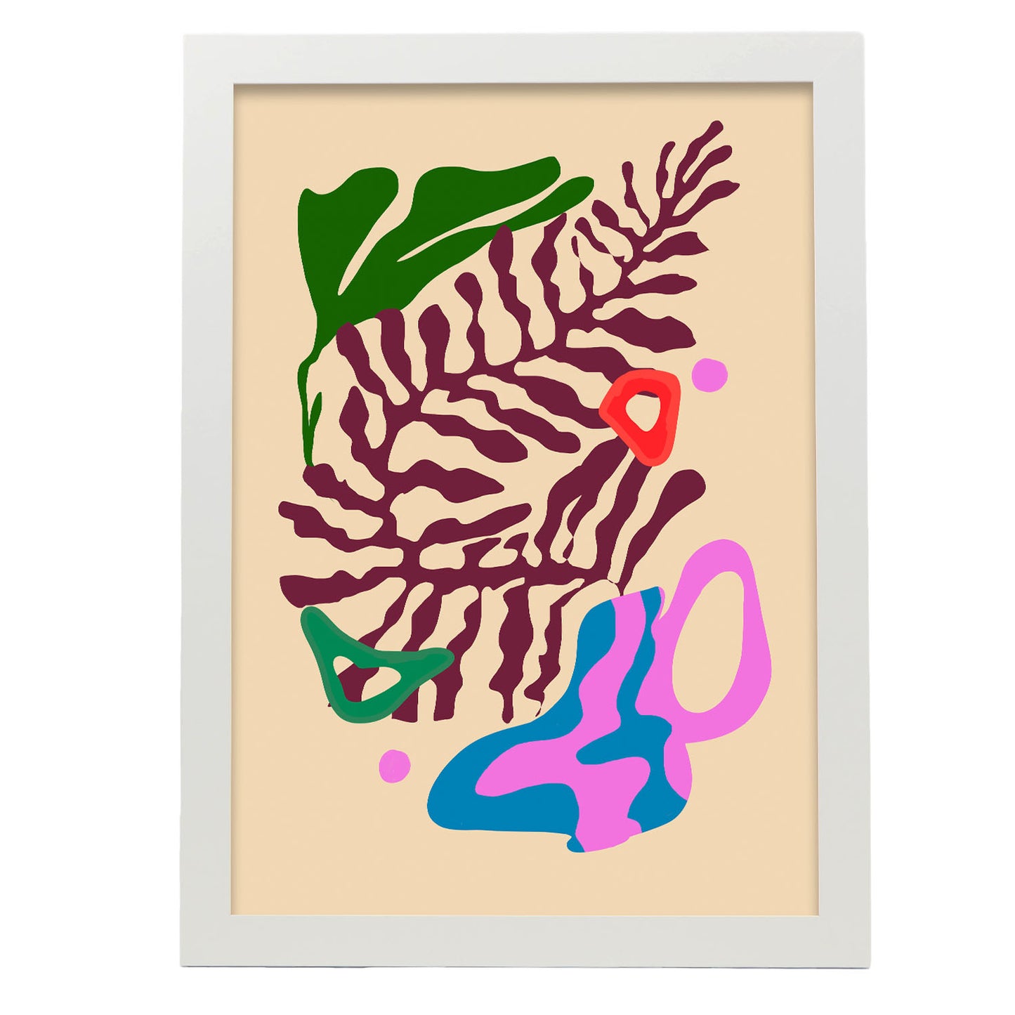 Nacnic Lámina de Diseño de Flores Surtidas