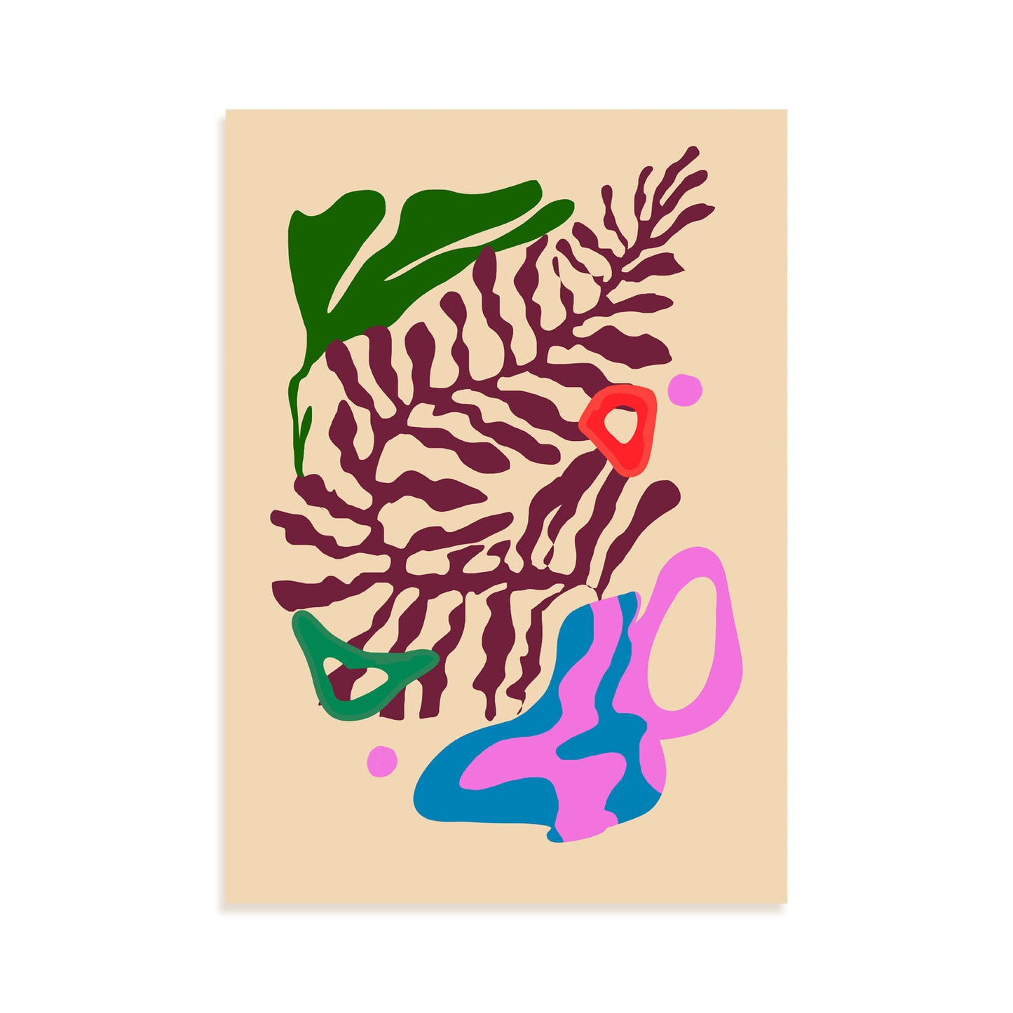 Nacnic Lámina de Diseño de Flores Surtidas