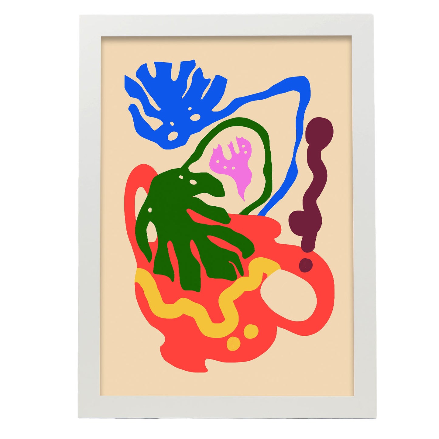 Lámina Nacnic Diseño Decoroso con Flores Surtidas