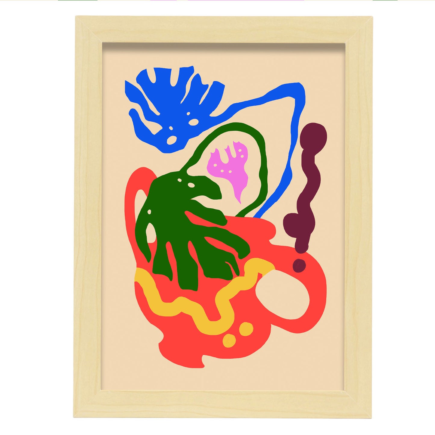 Lámina Nacnic Diseño Decoroso con Flores Surtidas