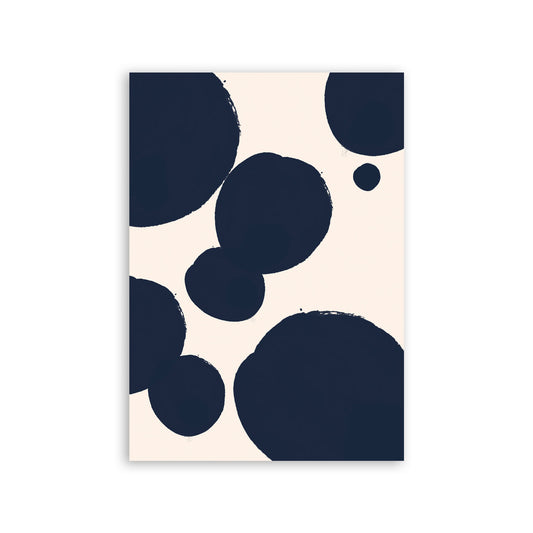 Lámina decorativa Nacnic Tinte redondo azul en Garabato surtido