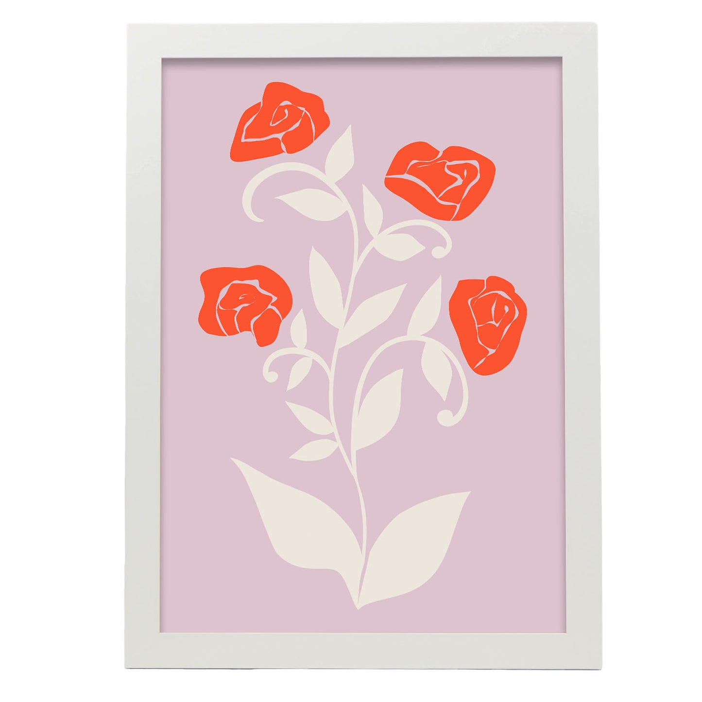 Laminas Nacnic Rosas Favorecidas con Flores Surtidas