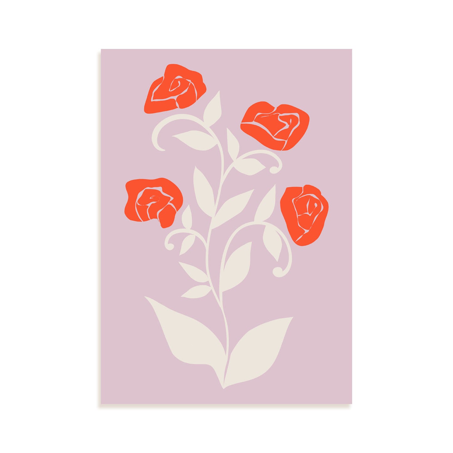 Laminas Nacnic Rosas Favorecidas con Flores Surtidas