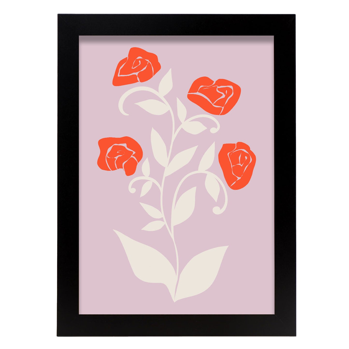Laminas Nacnic Rosas Favorecidas con Flores Surtidas