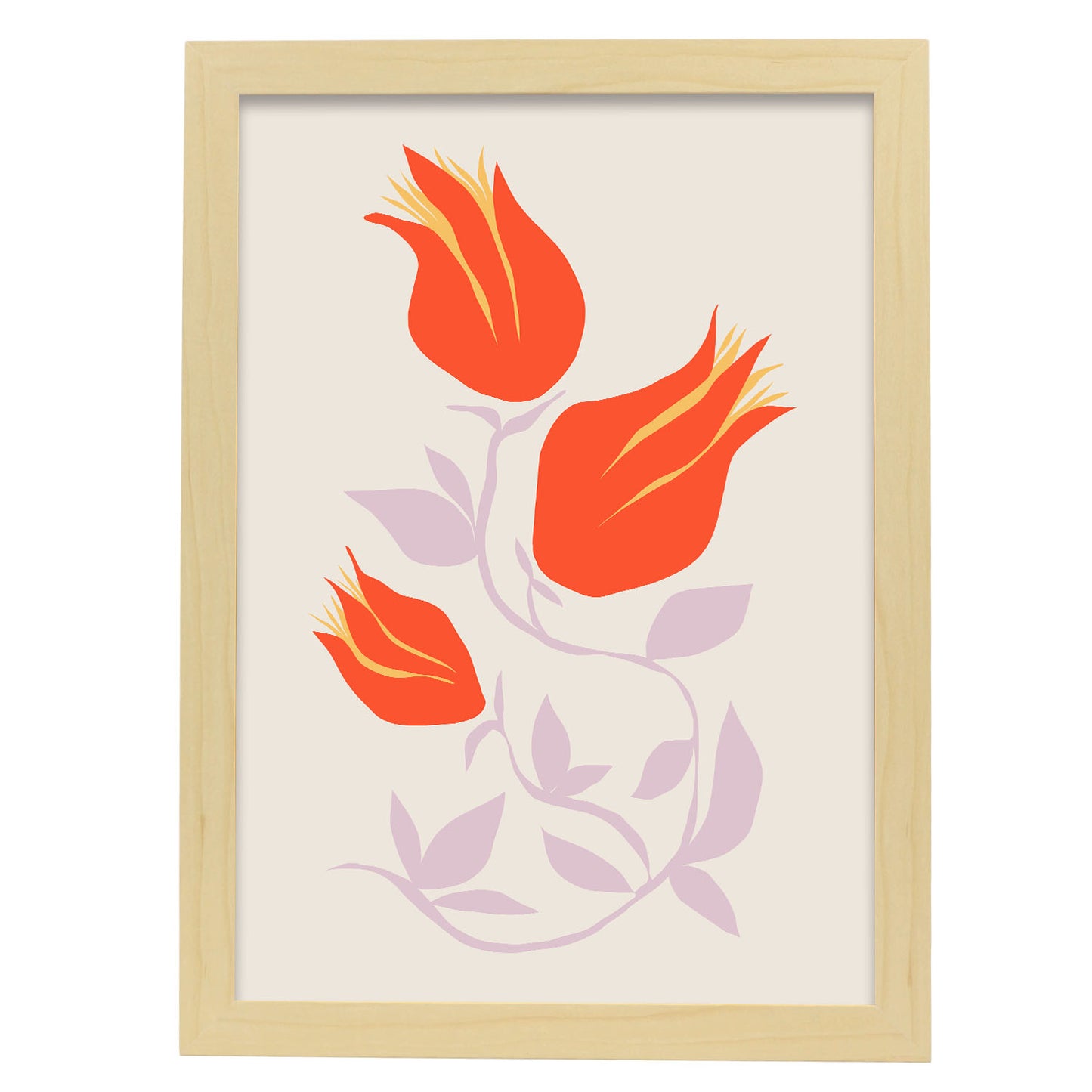 Lámina Nacnic Brotes Concordados con Flores Surtidas