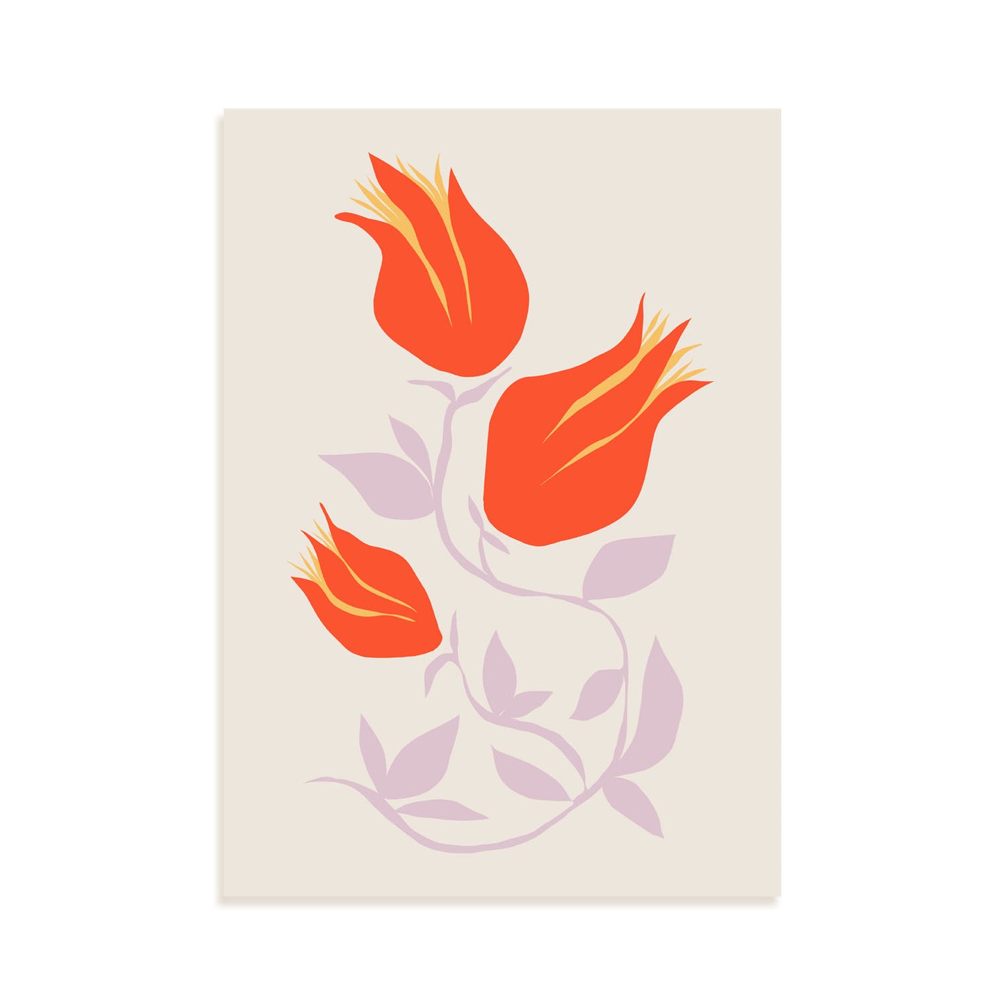 Lámina Nacnic Brotes Concordados con Flores Surtidas