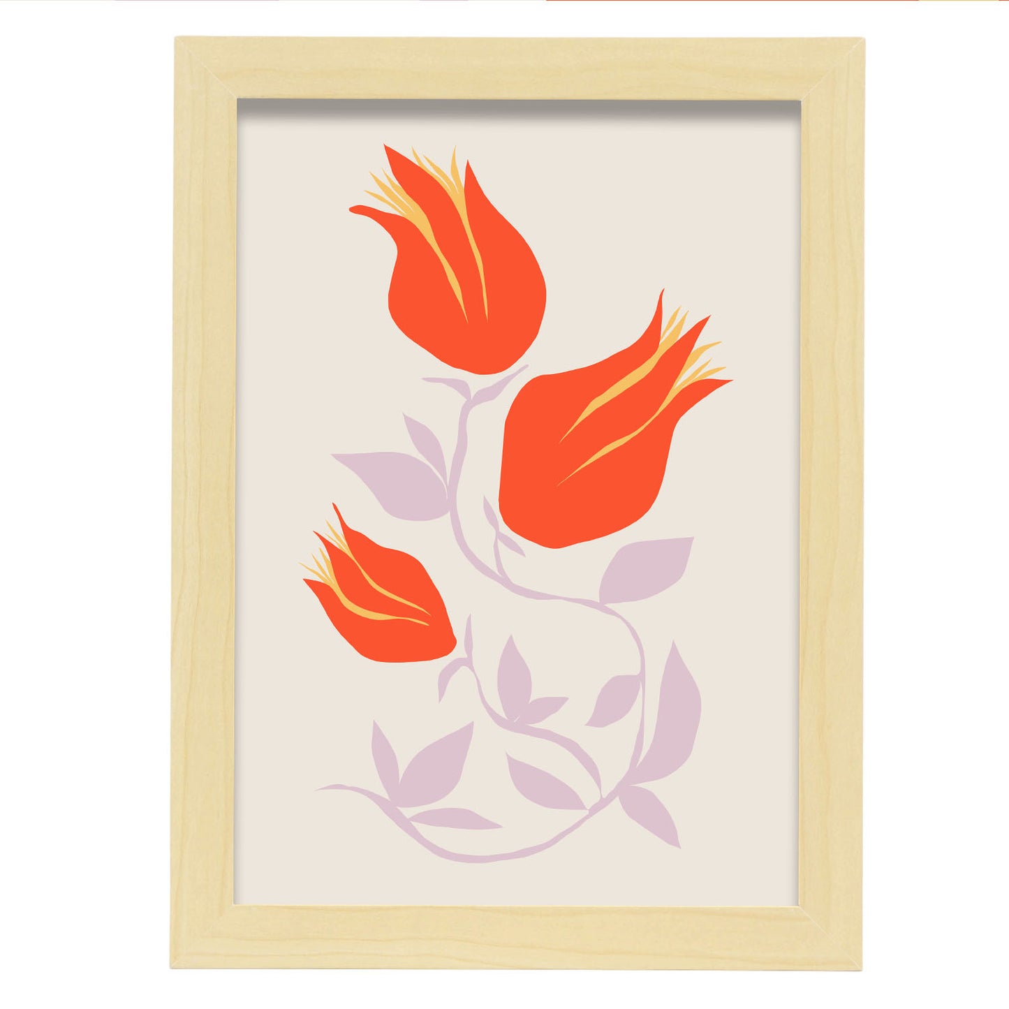 Lámina Nacnic Brotes Concordados con Flores Surtidas