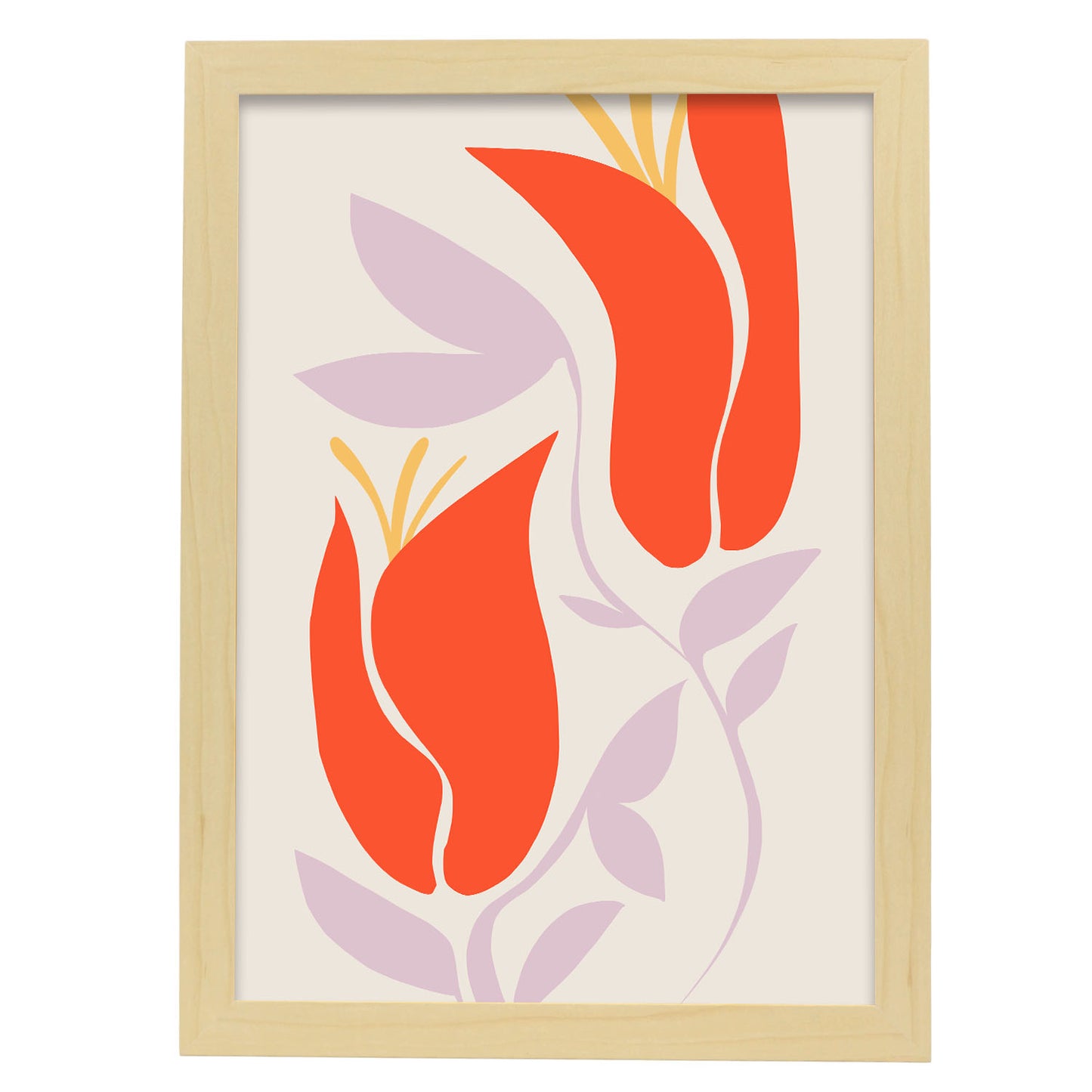 Lámina Nacnic Flora Enriquecida con Flores Surtidas