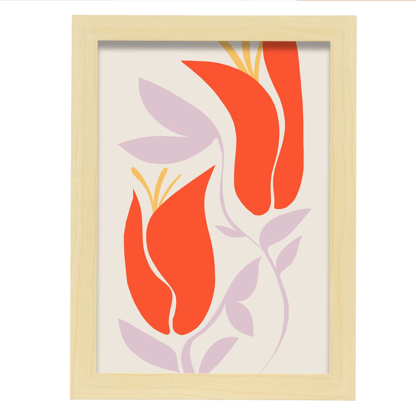 Lámina Nacnic Flora Enriquecida con Flores Surtidas