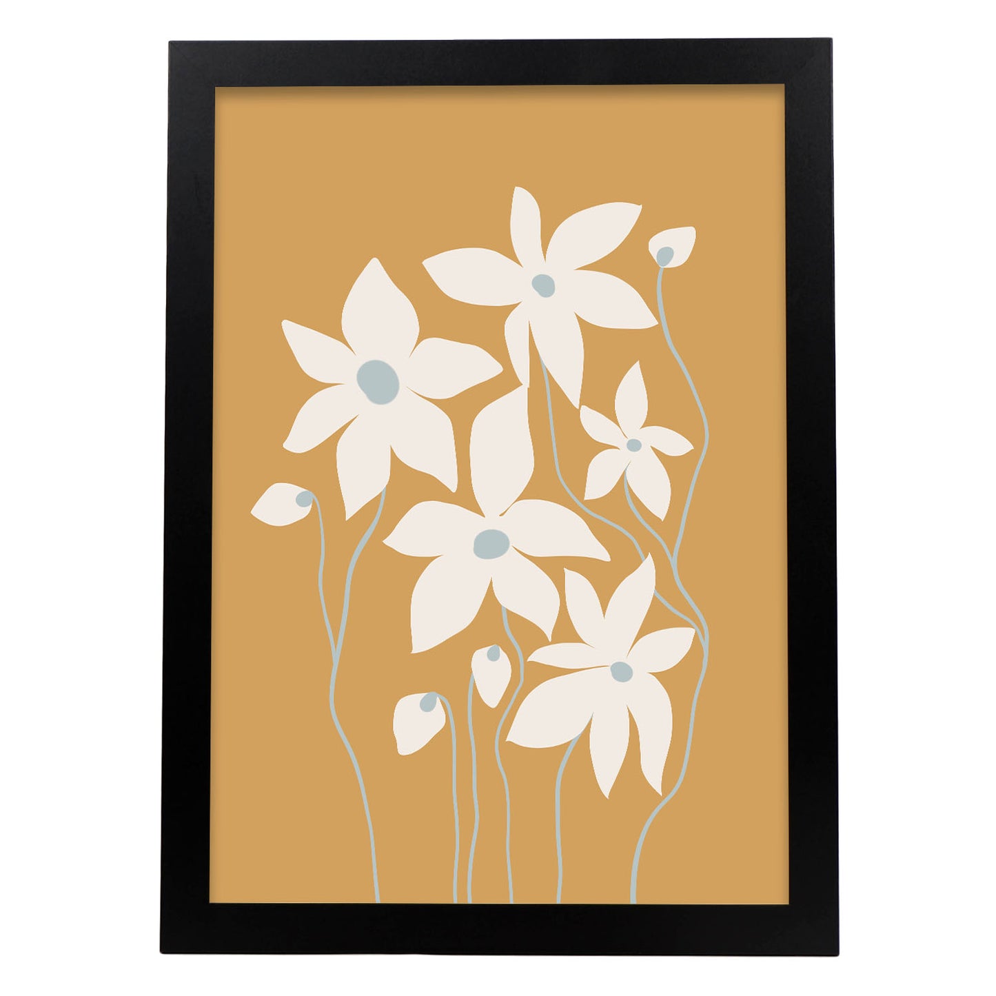 Lámina Decorativa Nacnic Flossoms Atractivos Flores Surtidas