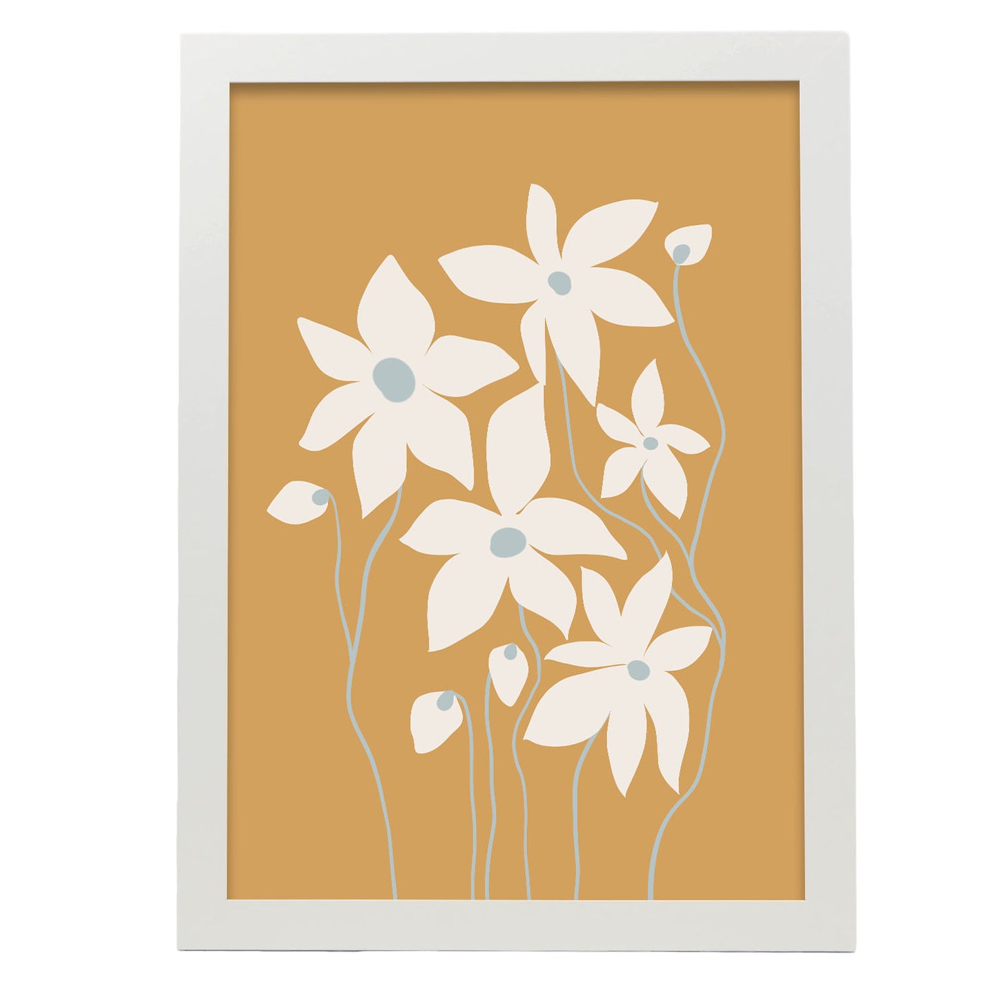 Lámina Decorativa Nacnic Flossoms Atractivos Flores Surtidas
