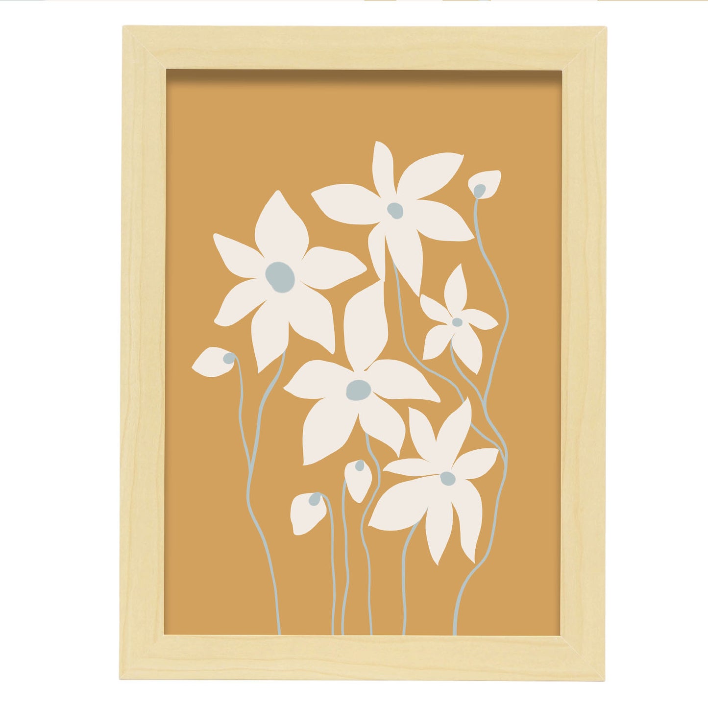Lámina Decorativa Nacnic Flossoms Atractivos Flores Surtidas