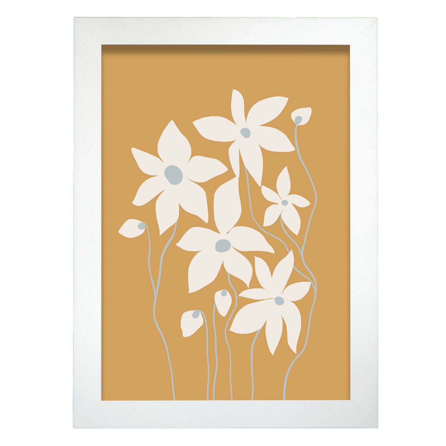 Lámina Decorativa Nacnic Flossoms Atractivos Flores Surtidas